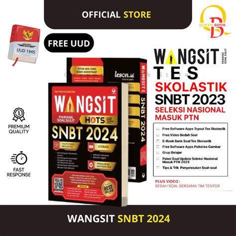 Jual Buku Snbt 2024 Wangsit Pawang Soal Sulit Snbt 2024 Soal Dan