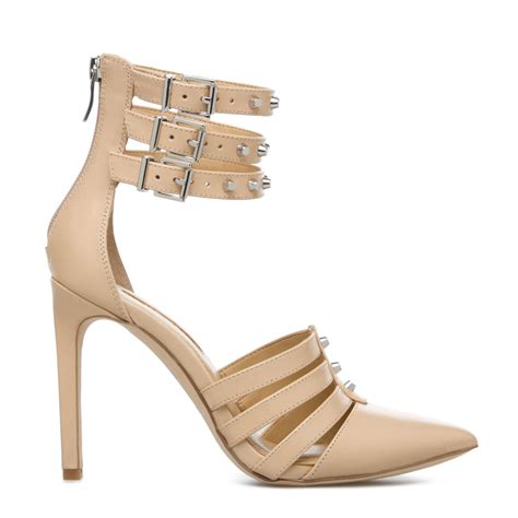 Clemento ShoeDazzle Tan Heels High Heels Shoes Heels Boot Sandals