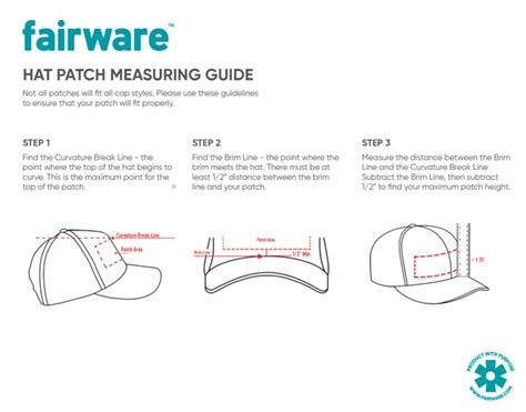 How To Find The Right Patch Size For Your Hat Fairware