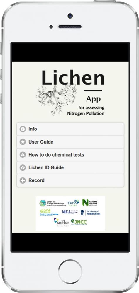 Monitoring Air Quality Using Lichens Field Guide And App Air