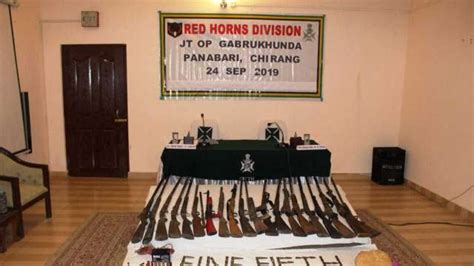 Security Forces Recover Huge Cache Of Arms Ammunition From Panbari