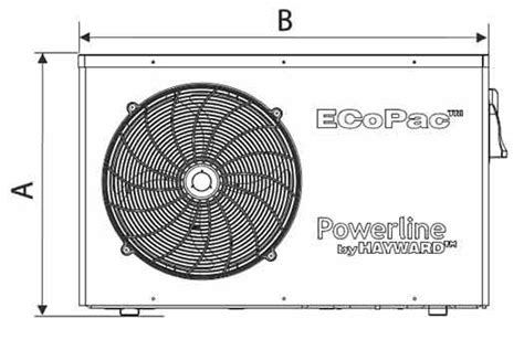 Pompe Chaleur Hayward Powerline Ecopac Kw