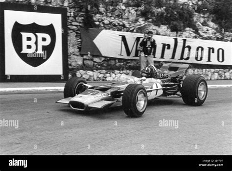 1969 Lotus 49b Graham Hill, Monaco Grand Prix Stock Photo - Alamy