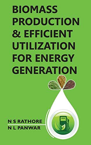 Biomass Production And Efficient Utilization For Energy Generation Hardback De N S Rathore N