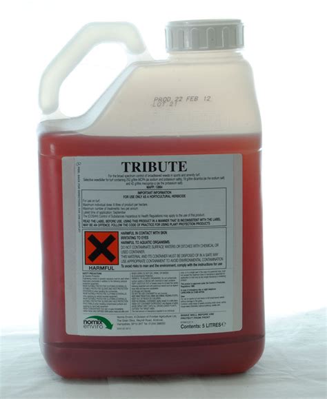 Tribute Herbicide Product Label Best Label Ideas 2019