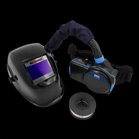 Sealey Welding Helmet With Th1 Powered Air Purifying Respirator Papr