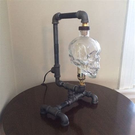 Pin by Clive 37 on Man Cave in 2024 | Steampunk lighting, Lamp, Crystal head vodka