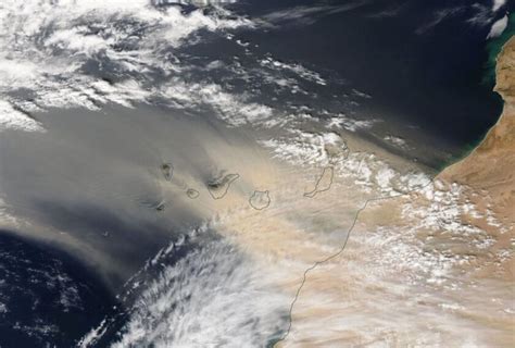 Efectos de las tormentas de arena y polvo en los océanos