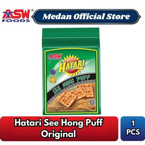 Jual Hatari See Hong Puff Original Biskuit Malkist G Shopee