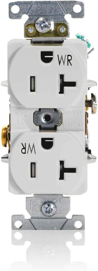 Leviton 003 TWR20 00W Receptáculo Dúplex Grado Industrial Tamper