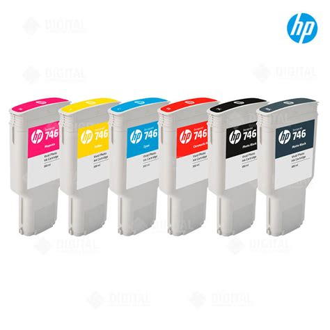 Cartucho de Tinta HP 746 Yellow P2V79A - LYM DIGITAL