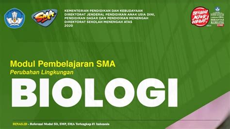 Modul Perubahan Lingkungan Kelas Sma Pdf Gratis Riset