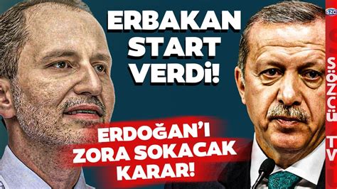 Fatih Erbakan Düğmeye Bastı Yerel Seçim Kararı Erdoğan ı Zora Sokacak