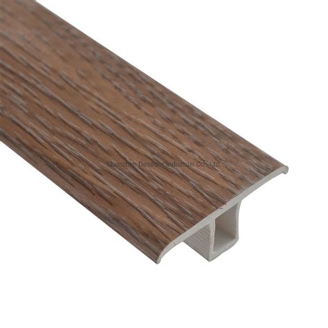 Pvc T Molding Profile Plastic T Trim Vinyl Baseboard Strip For