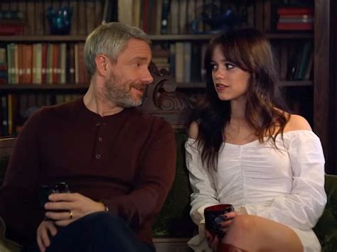 Jenna Ortega Was Comfortable Filming A Sex Scene With Martin Freeman Despite Their 31 Year Age