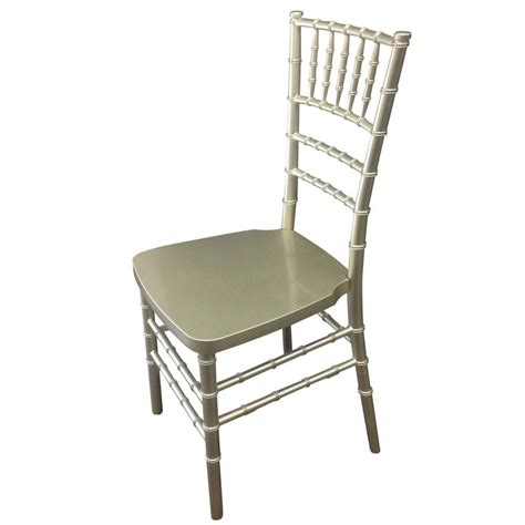 Nes Reliable Champagne Resin Chiavari Chair National Event Supply