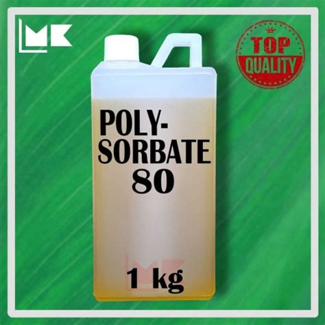 Jual POLYSORBATE 80 TWEEN 80 1kg Jakarta Pusat Multi Kimia