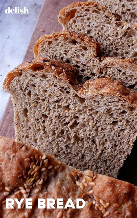 Homemade Rye Bread Rye Bread Recipes Bread Recipes Homemade Cooking