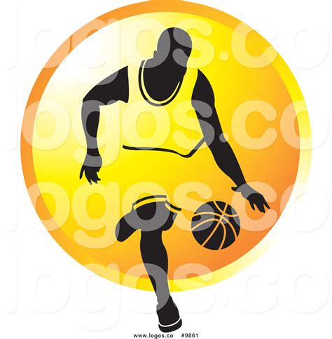 Basketball Player Silhouette Logo at GetDrawings | Free download