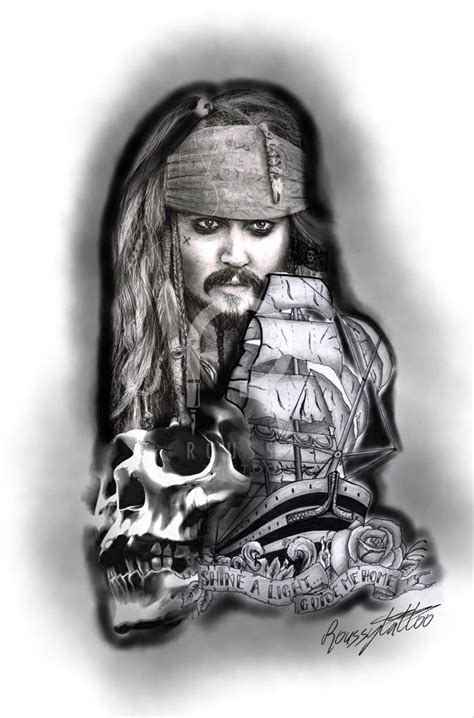 Tattoo Design Tattoo Jack Sparrow Sparrow Tattoo Design Leg Tattoos