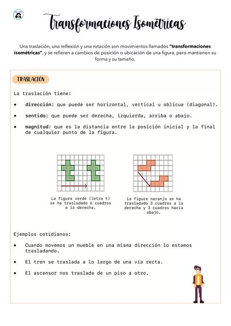 Gu A Transformaciones Isom Tricas Profe Social