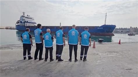 Turkish Aid Ship Arrives In Al Arish Port With Field Hospitals For Gaza