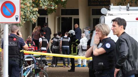 Frankreich Ein Toter Bei Angriff In Schule Terror Ermittlungen NOZ