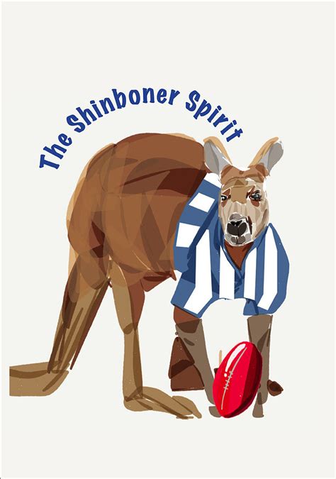 Print Football AFL - Kangaroos - SketchMill