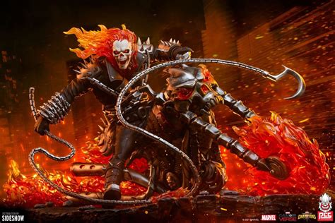 Ghost Rider Marvel Contest Of Champions Statue Ghost Rider Cm