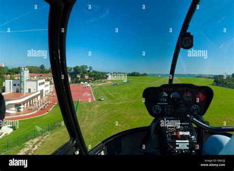 Aerial View Of San Nicolo Airport Lido Island Venice Lagoon Italy