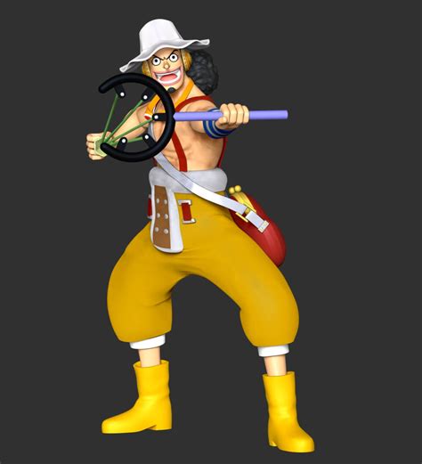 One Piece God Usopp 3d Print Model By Lovemodel