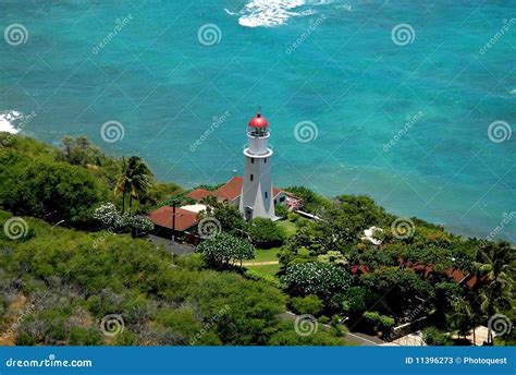 Diamond Head Lighthouse stock image. Image of nature - 11396273