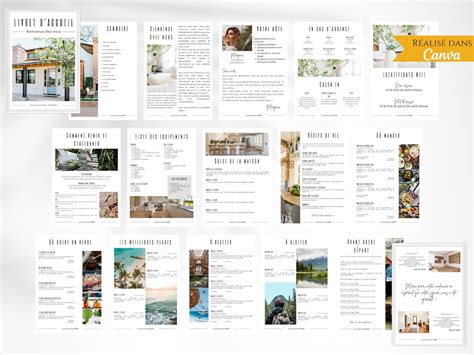 French Airbnb Welcome Booklet Airbnb Welcome Guide French Rental