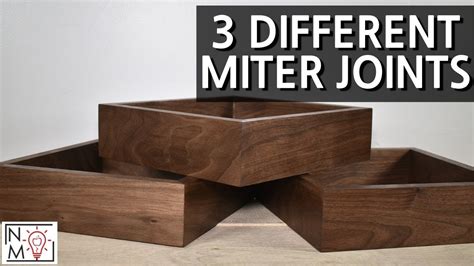 3 Completely Different Miter Joints Step By Step Tutorial On Cutting