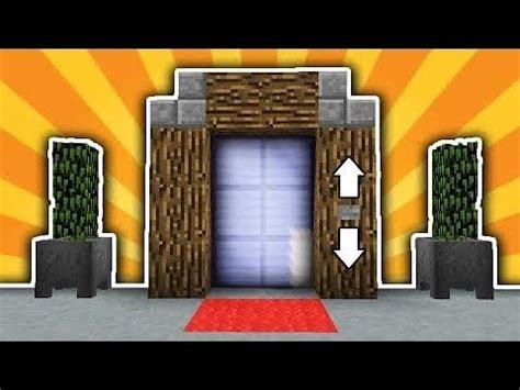 Tuto Minecraft Comment Faire Un Ascenseur En RedSton En 7min YouTube