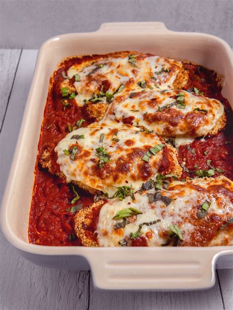 Easy Baked Chicken Parmesan Recipe Healthy Baked Chicken Parmesan Primavera Kitchen Recipe