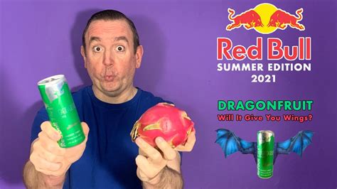 Red Bull Dragonfruit Energy Drink Product Review Red Bull Summer Edition 2021 Dragonfruit Youtube