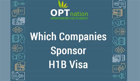 Which Companies Sponsor H B Visa Opt Nation