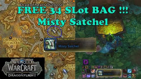 Wow Dragonflight Free Slot Misty Satchel Bag Youtube