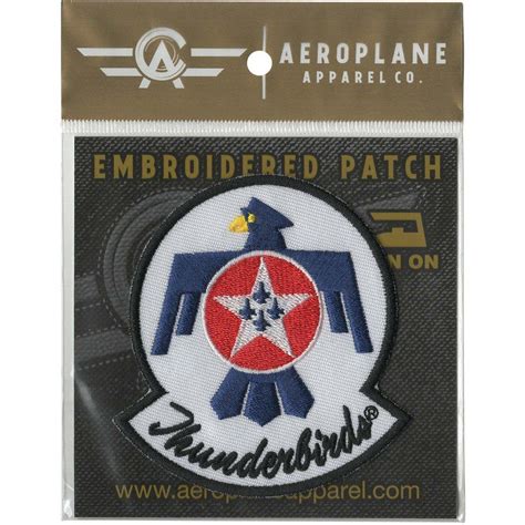 U S Air Force Thunderbirds Embroidered Patch Iron On Application