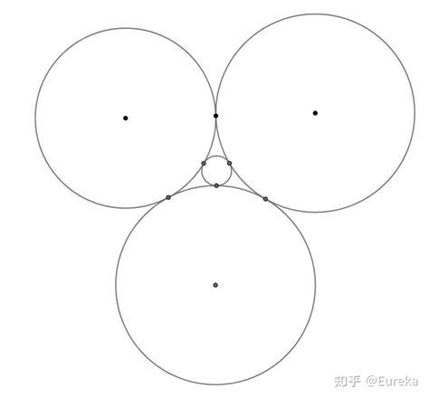 四圆两两相切问题——一道尺规作图问题的探究历程 知乎