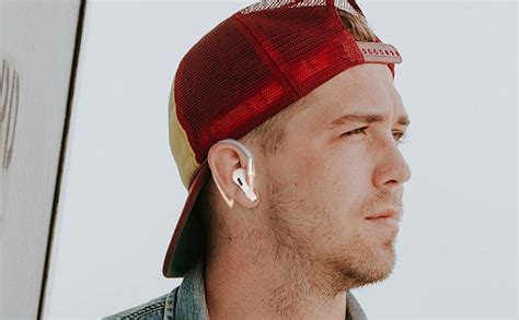 Delfino Transparent Ear Hooks Compatible For Airpods Pro 360° Rotation