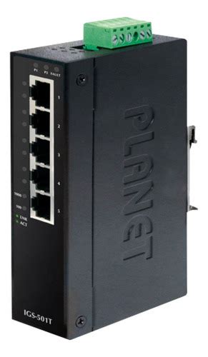 Planet Ip Switch Industrial Riel Din Gigabit Fils Cuotas Sin Inter S