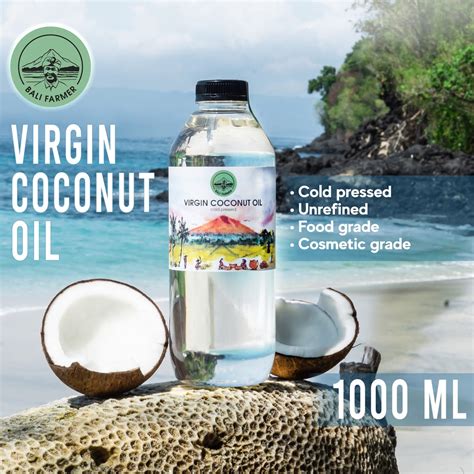 Jual VCO Virgin Coconut Oil Minyak Kelapa Murni 1 Liter Bali Farmer