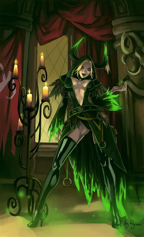 109 Best Wow Warlock Images On Pinterest Fantasy Art Fantasy Artwork