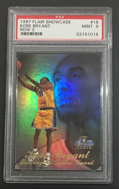 Flair Showcase Legacy Collection Row Kobe Bryant