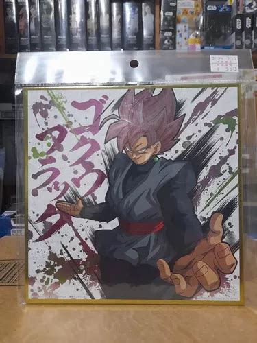 Goku Black Ssj Rose Dragon Ball Shikishi Art Bandai Ichiban En Venta En