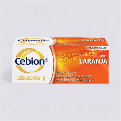 Cebion Vitamina C Comprimidos Sabor Laranja Famivita