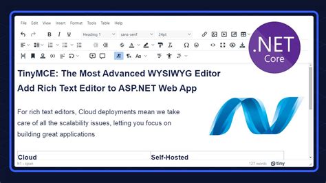 Add Rich Text Editor In ASP NET Web Application Using TinyMCE Most