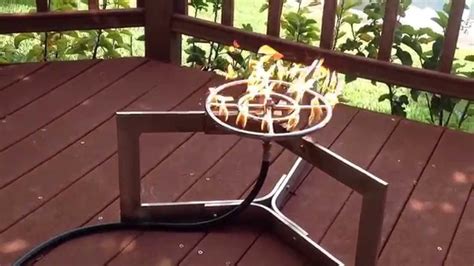 Diy Propane Fire Pit Kit Fireplace Design Ideas